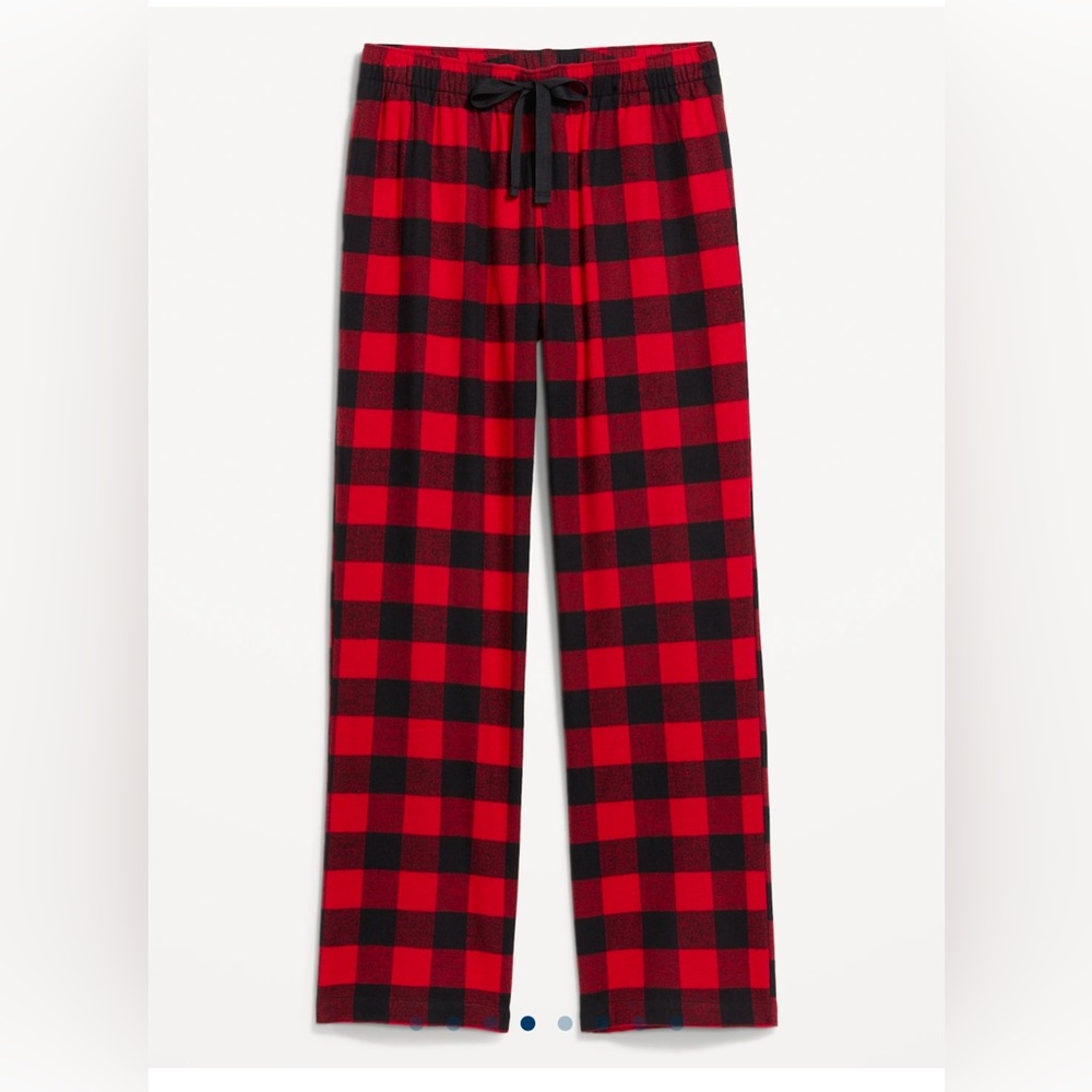 Men’s Red /Black Bufalo Plaid Flannel Pajamas